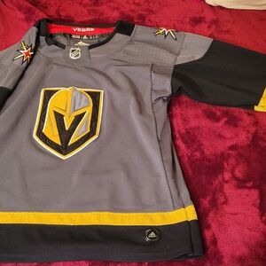 Adidas Gray and Gold Jersey with VGK Shield